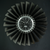 WWII Jet Engine Disk Altimeter Clock F-5