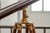 Vintage Bronze and Leather Admiral Telescope 100"