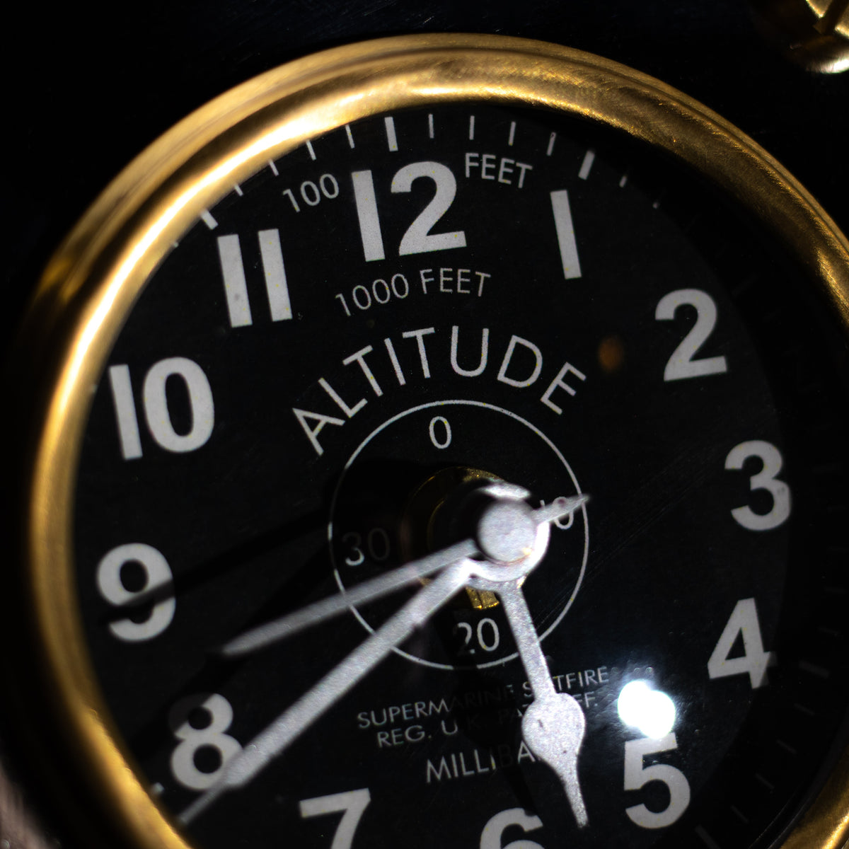 WWII Spitfire Clock – Sterlingaviation